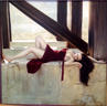 Hot in Red I 13x13