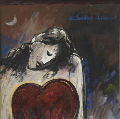 Nobody's Heart - Study      25x21