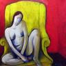The Lady in the Yellow Chair